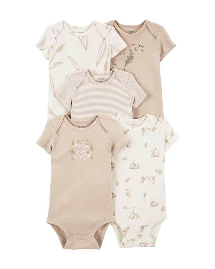 Kit body bebê 10 peças sortidas hello big world multicor